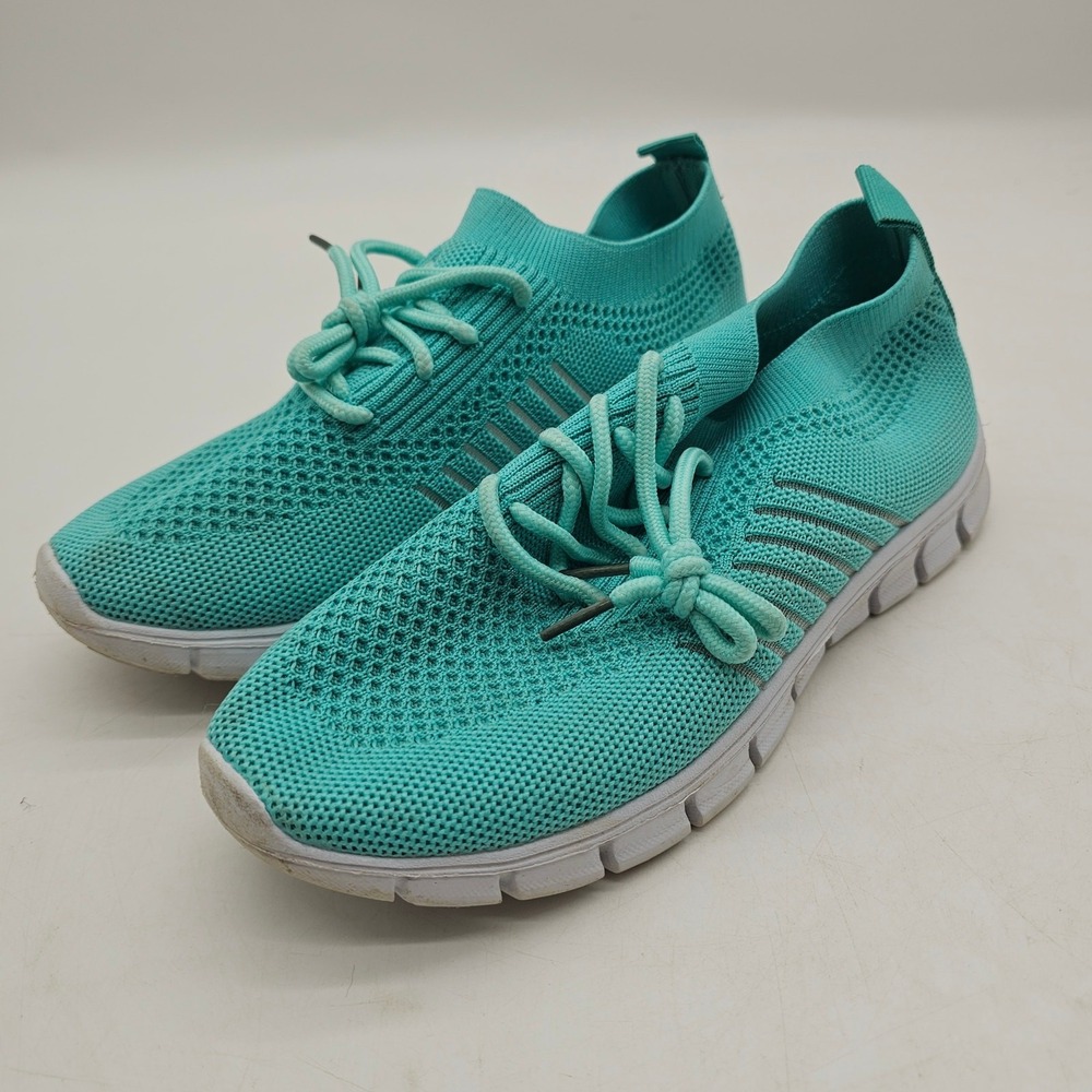Teal Eloshman non-slip running and walking shoes size 37 size 6.5